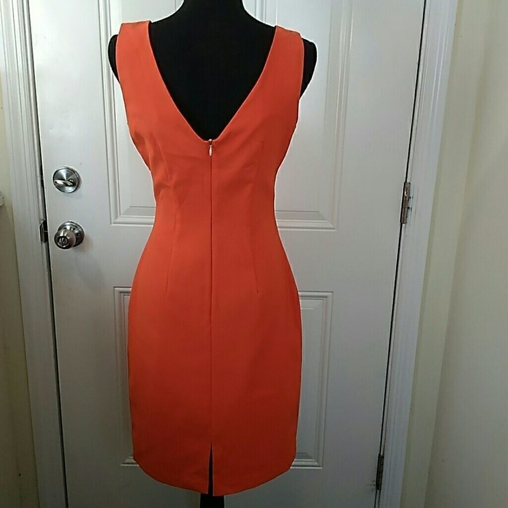 De'sire'e Orange sleeveless dress - Picture 4 of 7